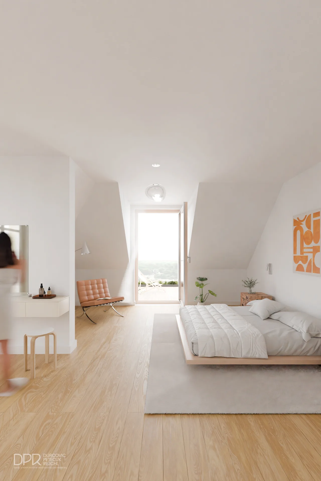 Ložnice penthouse 5.1